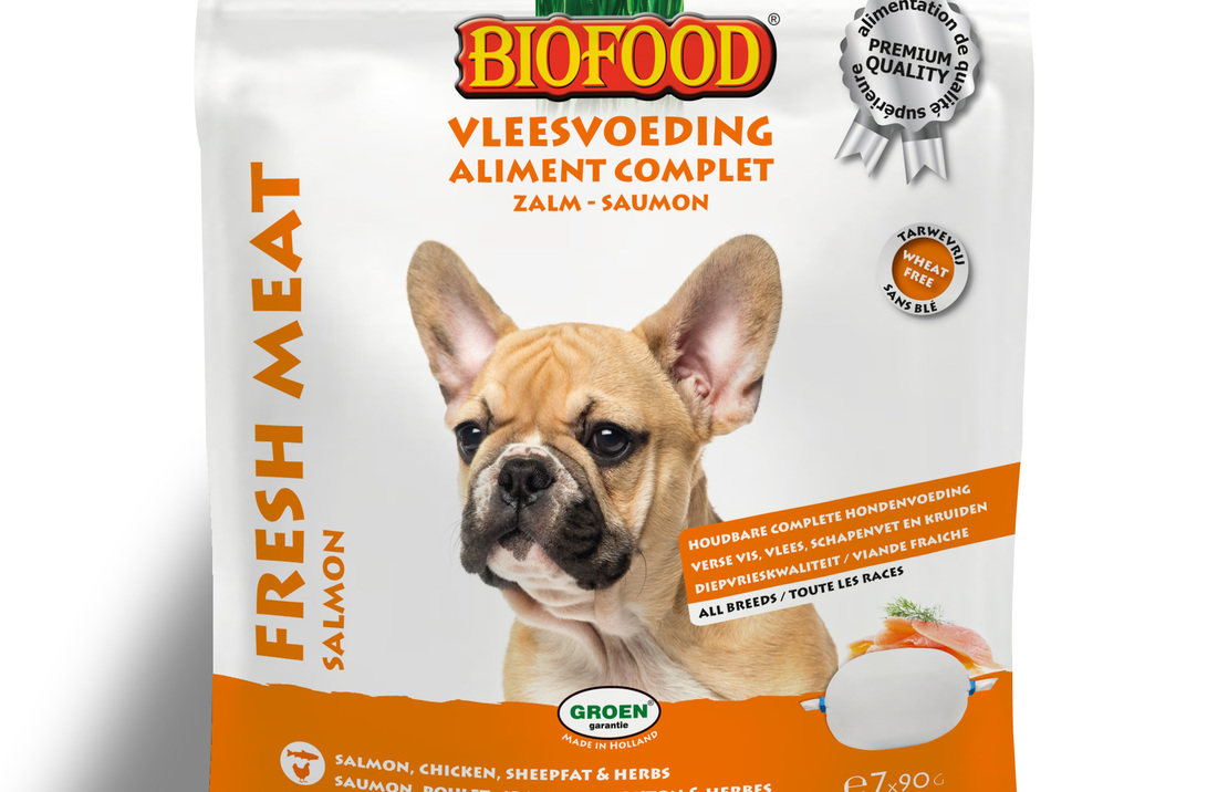 Biofood Vleesvoeding Zalm 7x90g