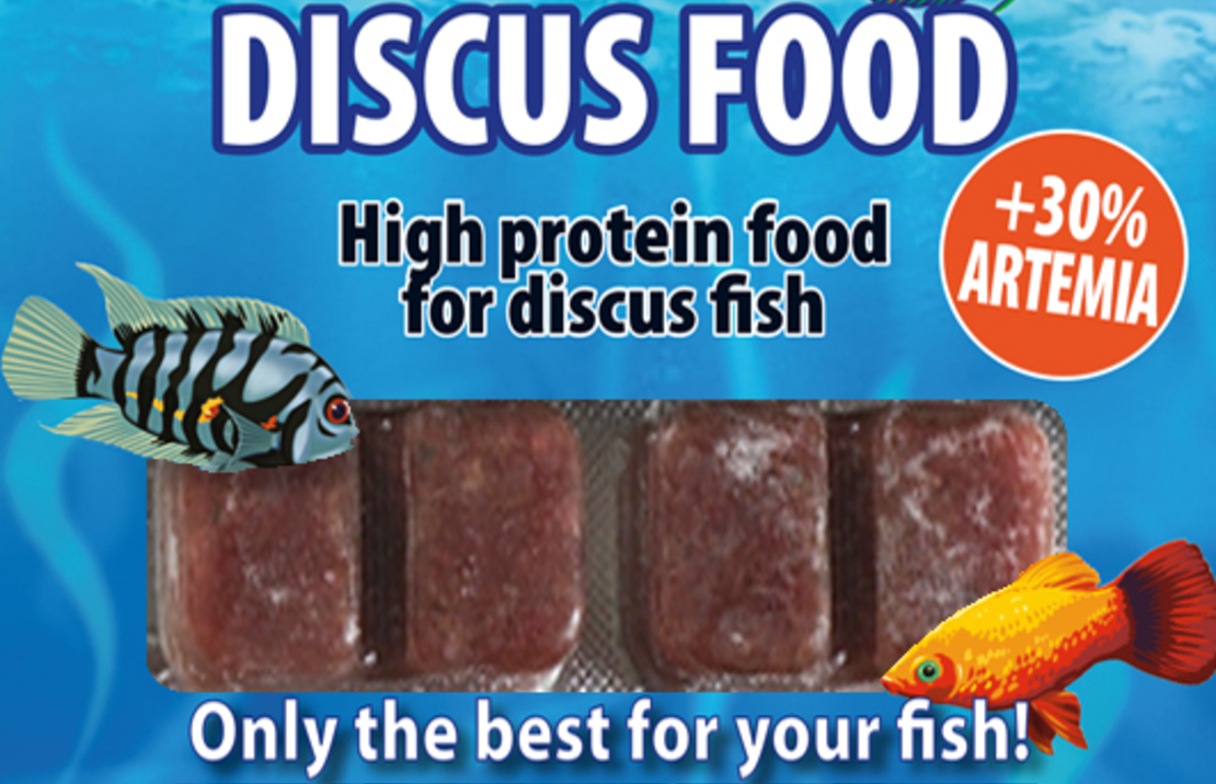 Discusfood 30% Artemia Blister 100 Gr.