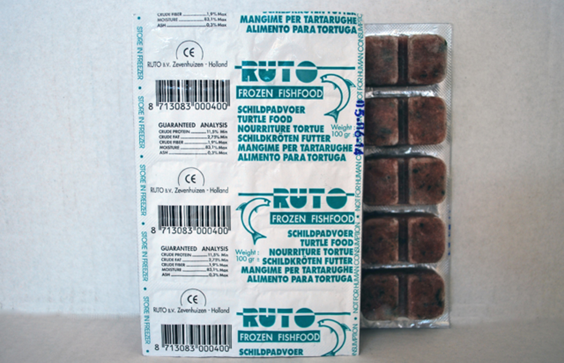 SchildkrÖtefutter Blister 100 Gr.