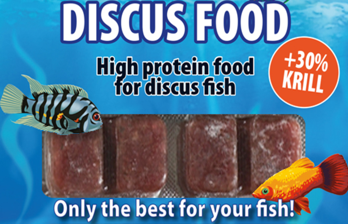 Discusfood 30% Kril Blister 100 Gr. Nl