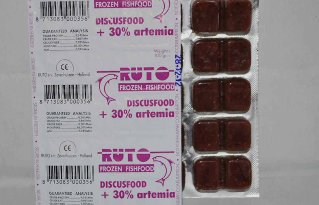 Discusfood 30% Artemia Blister 100 Gr.
