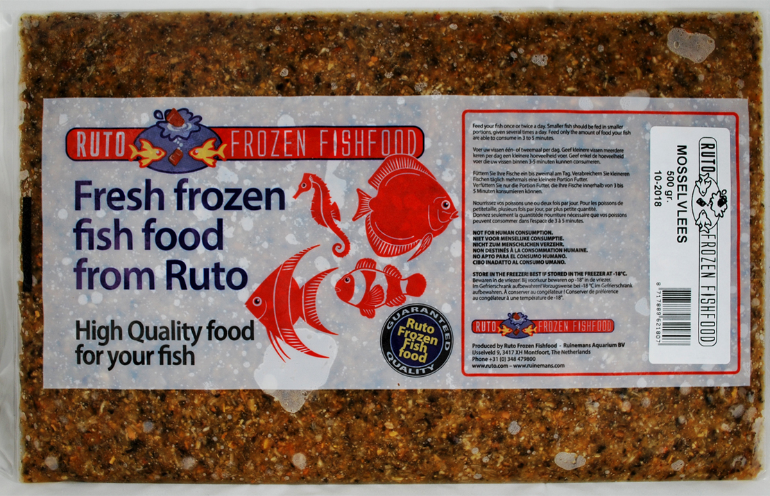 Mosselvlees 500 Gr. Flatpack