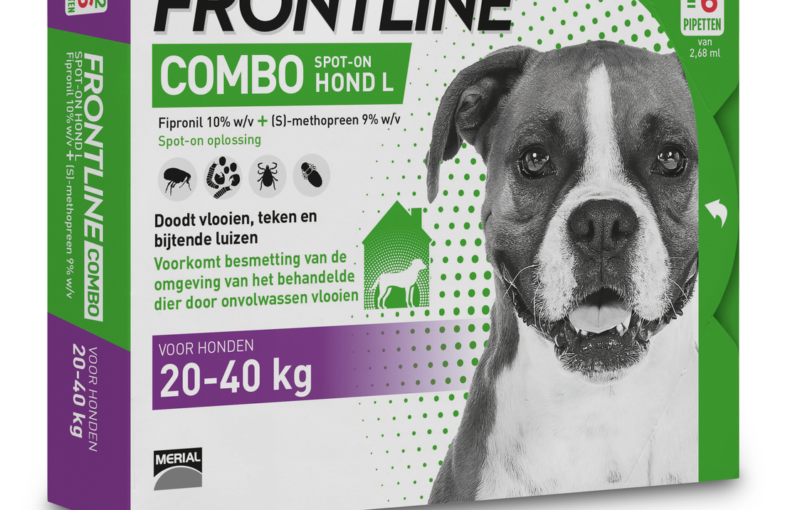 Frontline Combo Hond L 20-40kg 4+2pip