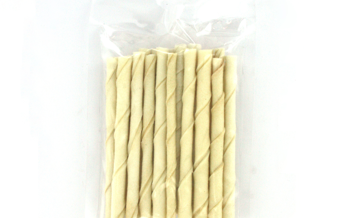 White Twirl Stick 7/8 Mm 20 Pcs.