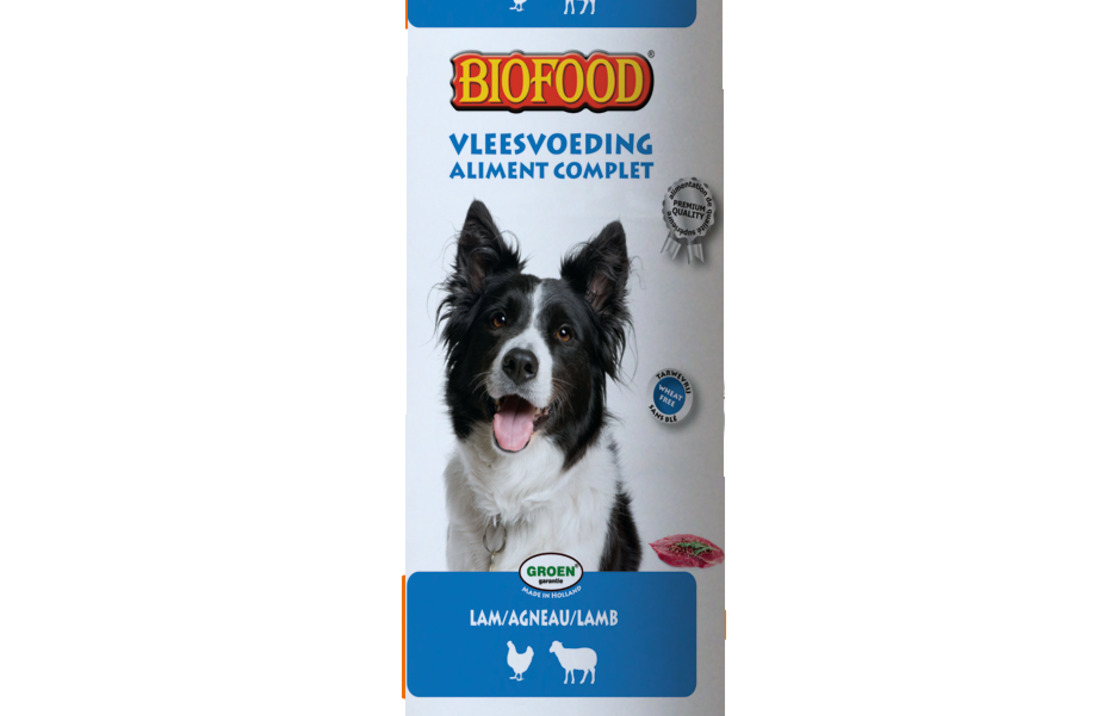 Biofood Vleesvoeding Lam 800g