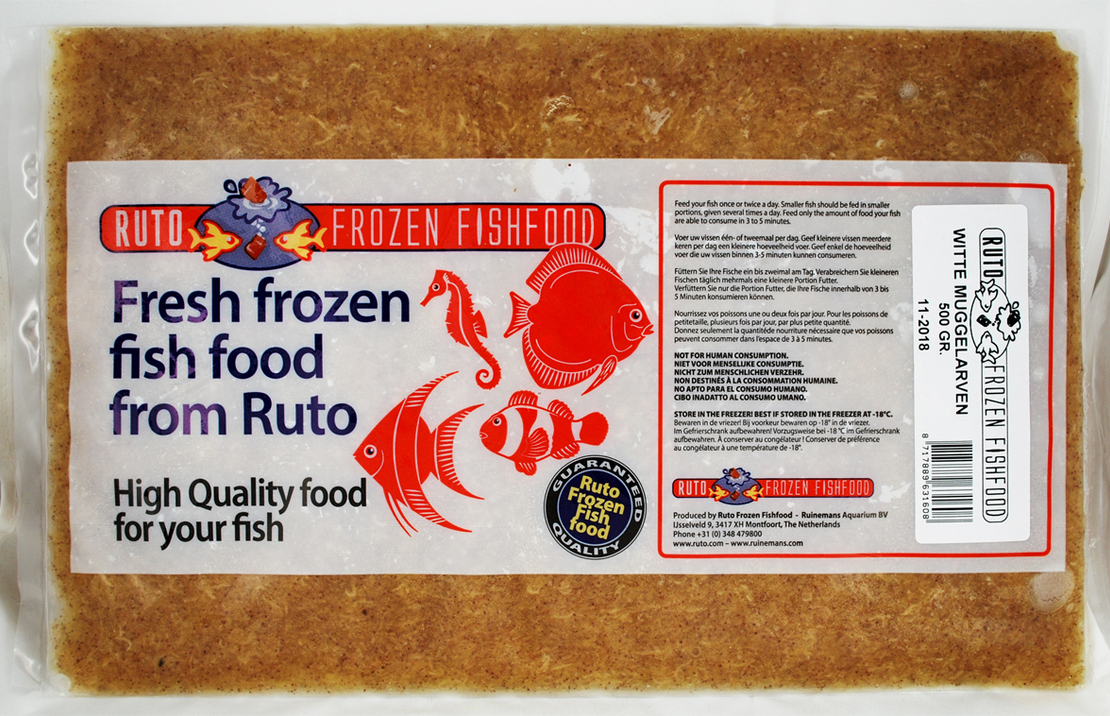 Larve De Moustique Blanc 500 Gr. Flatpac