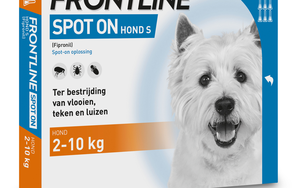 Frontline Hond S 2-10kg 6pip