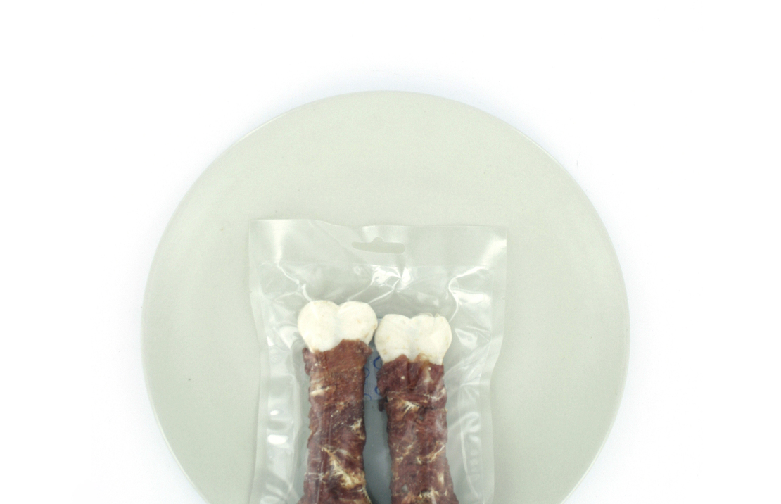 White Bone With Duck 12,5cm 2 Pcs