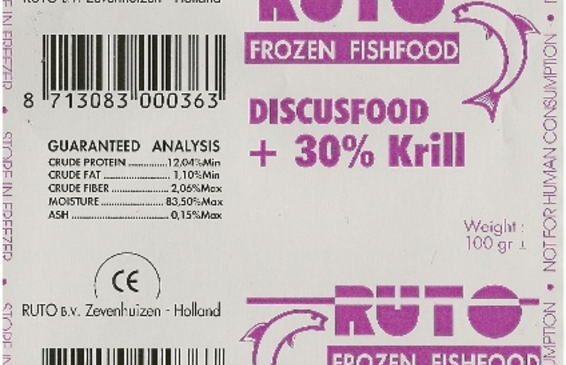 Discusfood 30% Kril Blister 100 Gr. Nl