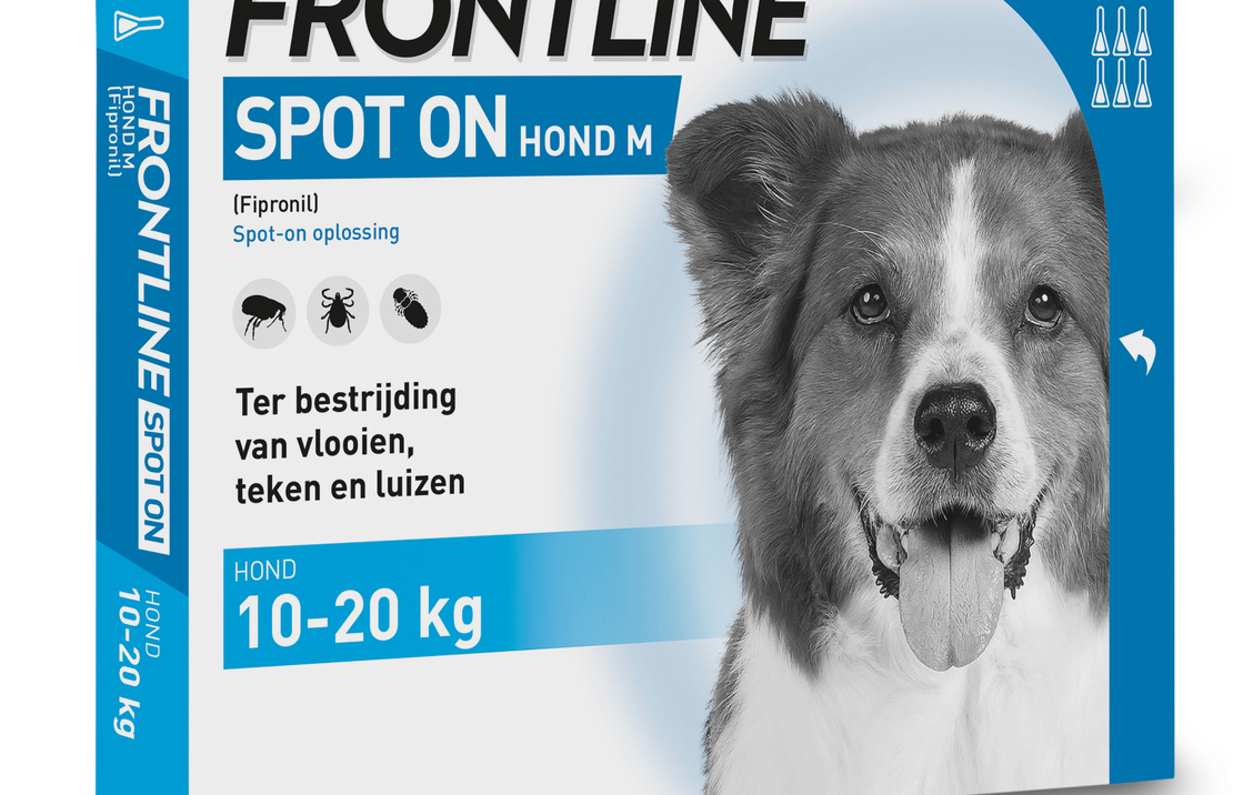 Frontline Hond M 10-20kg 6pip